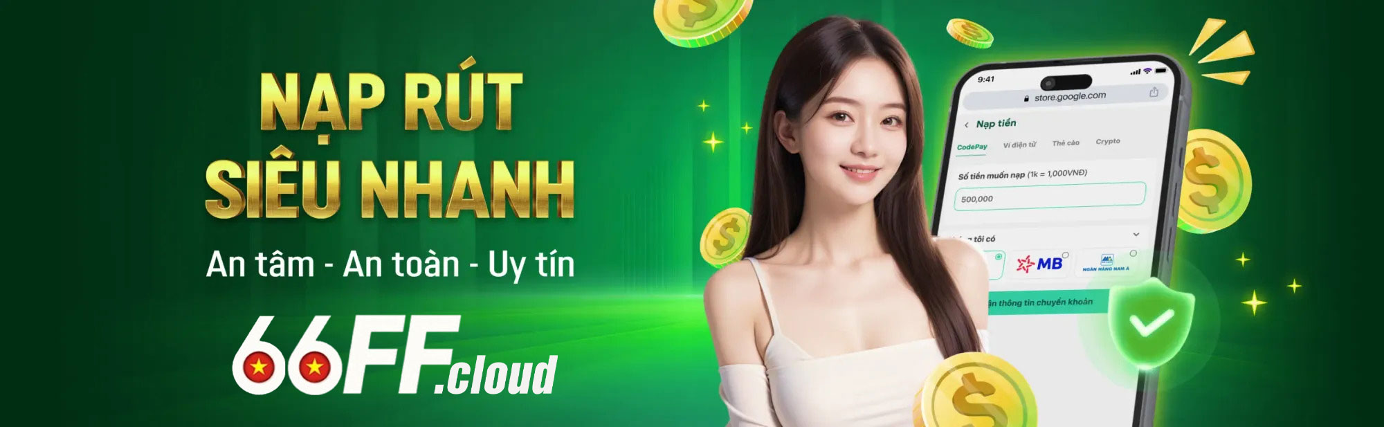 Banner 66FF Trang Chủ